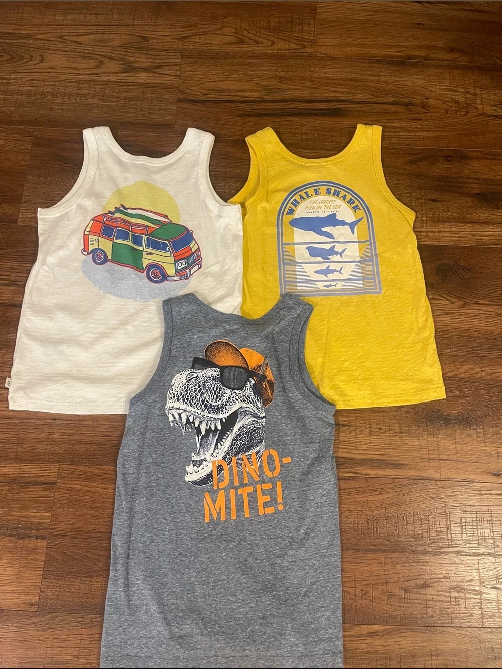 Boys size 7 tank top bundle